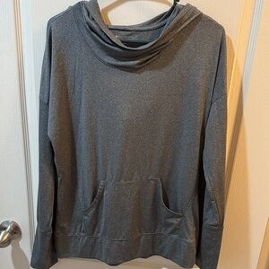 Bally Charcoal Cowl Neck Sweatshirt